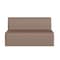 Flash Furniture Bright Beginnings Commercial Grade Modular Classroom Soft Seating, Armless 2-Seater Sofa, Neutral Vinyl MK-KE15709-GG - alternate 10